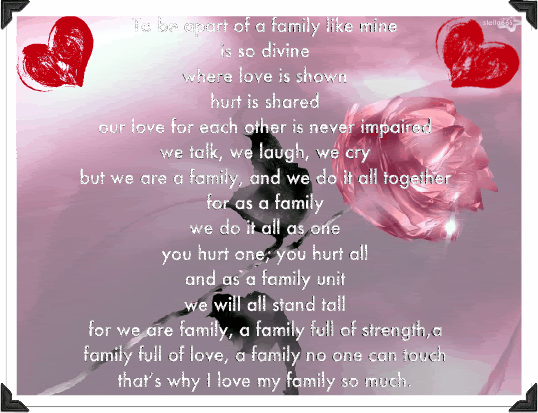 Family poem Pictures, Images and Photos