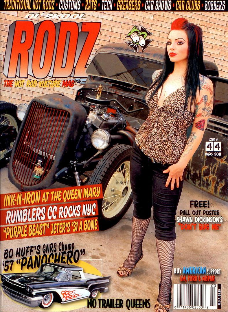 OL SKOOL RODZ MAGAZINE HOT ROD RAT STREET OLD Babe CUSTOM CULTURE PINUP EBay