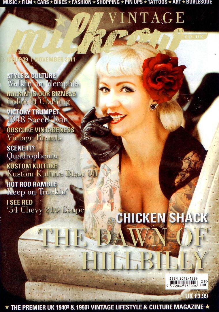 MILKCOW MAGAZINE 29 RAT HOT ROD PINUP ROCKABILLY CULTURE DELUXE CUSTOM