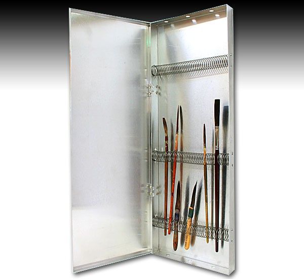 MACK BRUSH BOX PINSTRIPING HOT ROD RAT CUSTOM PAINT ALUMINUM PINSTRIPING SIGN eBay