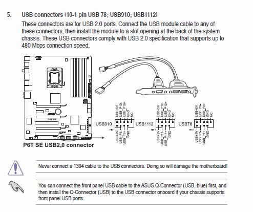  Wiring Diagram on Cyberpower Forum  Front Usb Ports
