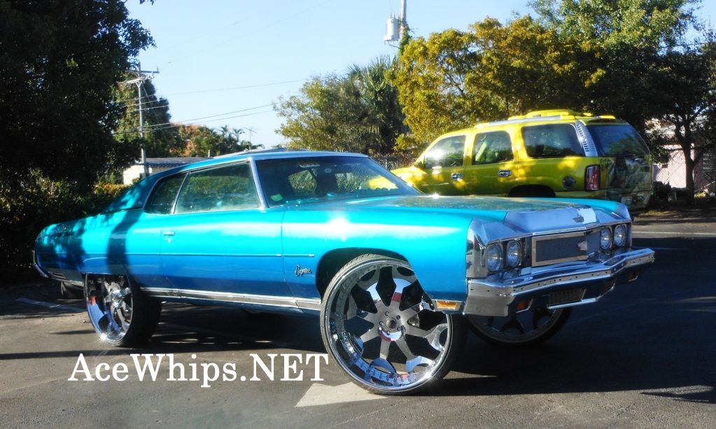 Ace 1  AceWhips NET      K Stunnas Candy Teal Chevy Caprice on