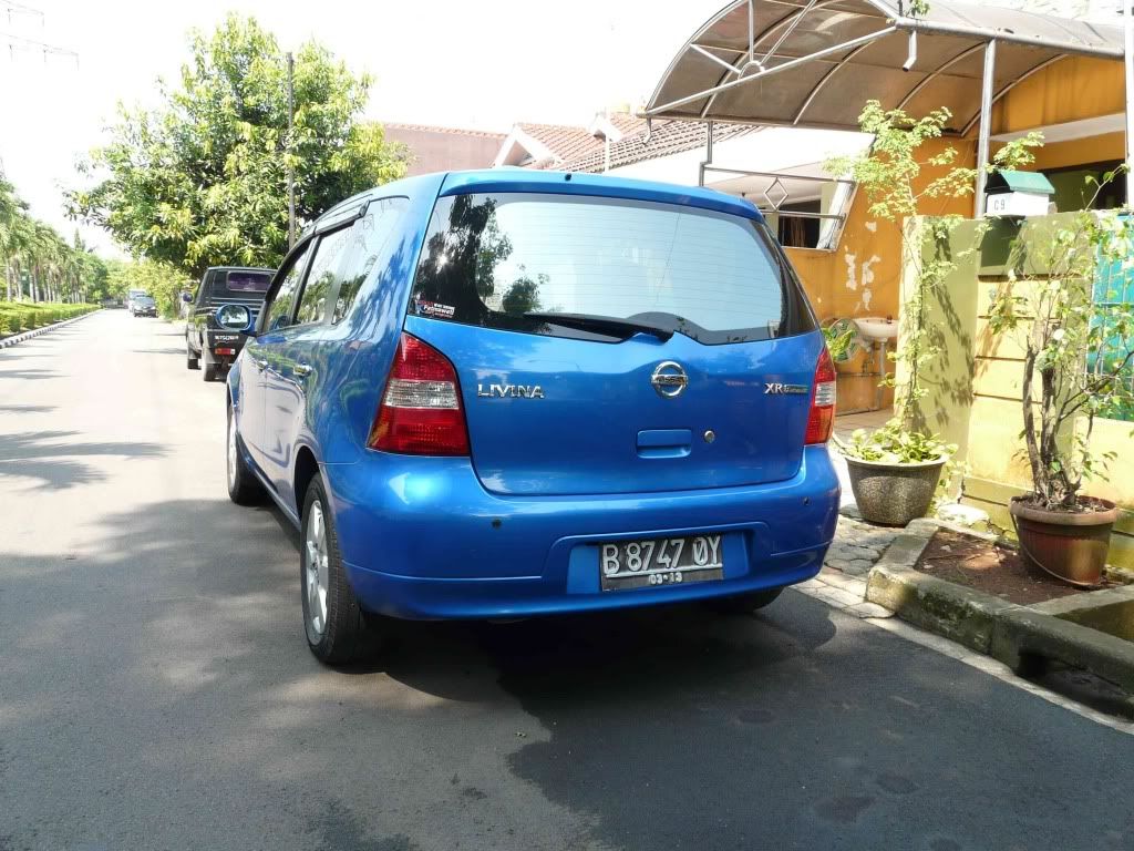 Livina XR A T 2008 Biru Mulus Kondisi Fit Pic