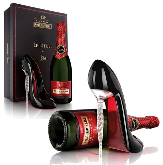 The next best thing to sex? CHRISTIAN LOUBOUTIN CHAMPAGNE!