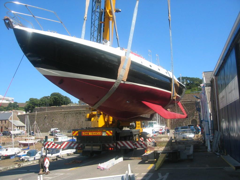 Twin Keel Sailboat