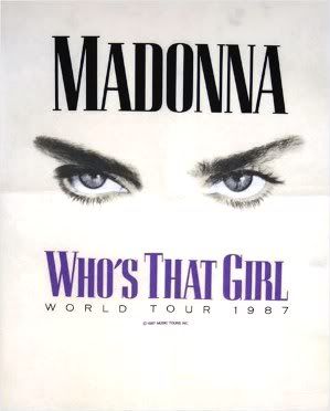 Who's That Girl Poster