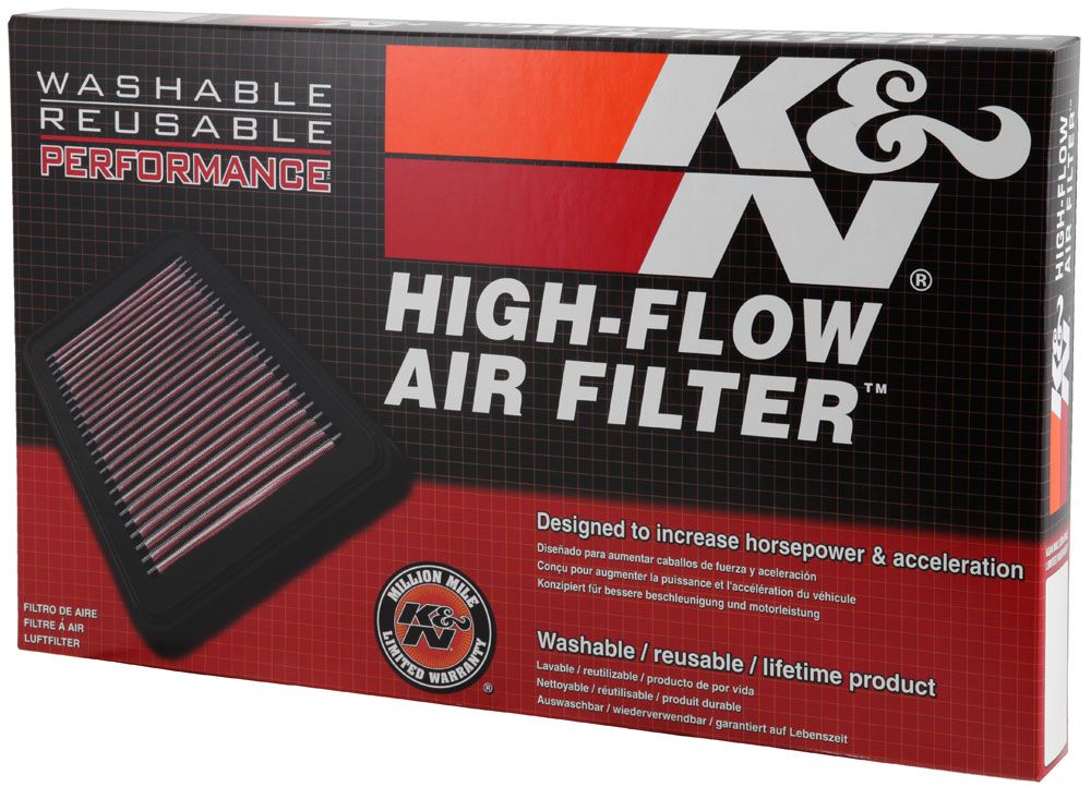 K/&N 33-2446 Performance Replacement Drop-In Air Filter