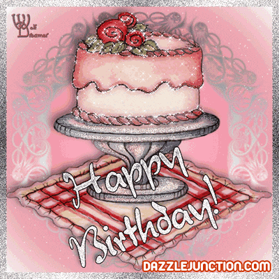 happy birthday photo: Happy Birthday16 strawberry-cake_zps22b72444.gif