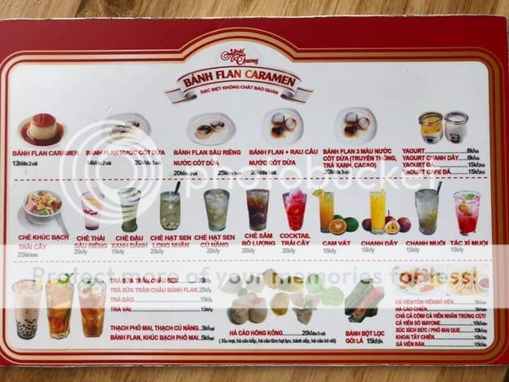 Chè khúc bạch | khúc bạch trái cây | Chè khúc bạch Hoài Thương - 2