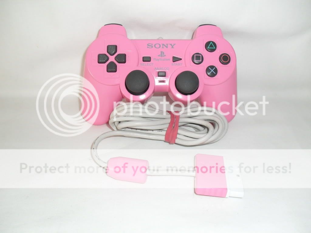 Official Sony PlayStation 2  Pink DualShock 2 Analog Controller 