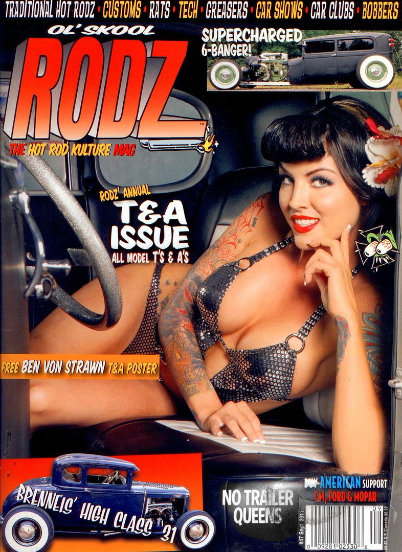 OL' Skool Rodz 47 Magazine Model T A Hot Rat Rod