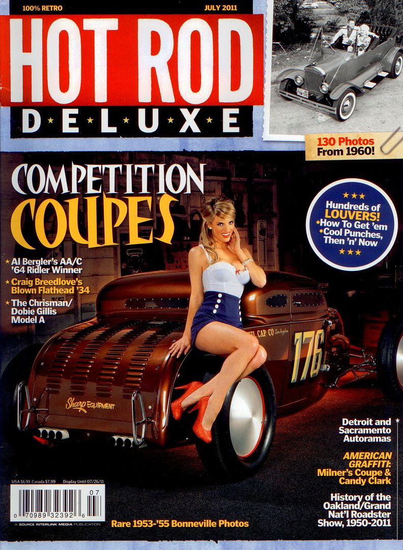 Hot Rod Deluxe Magazine June July 2011 Street Flathead Custom Gasser Old School