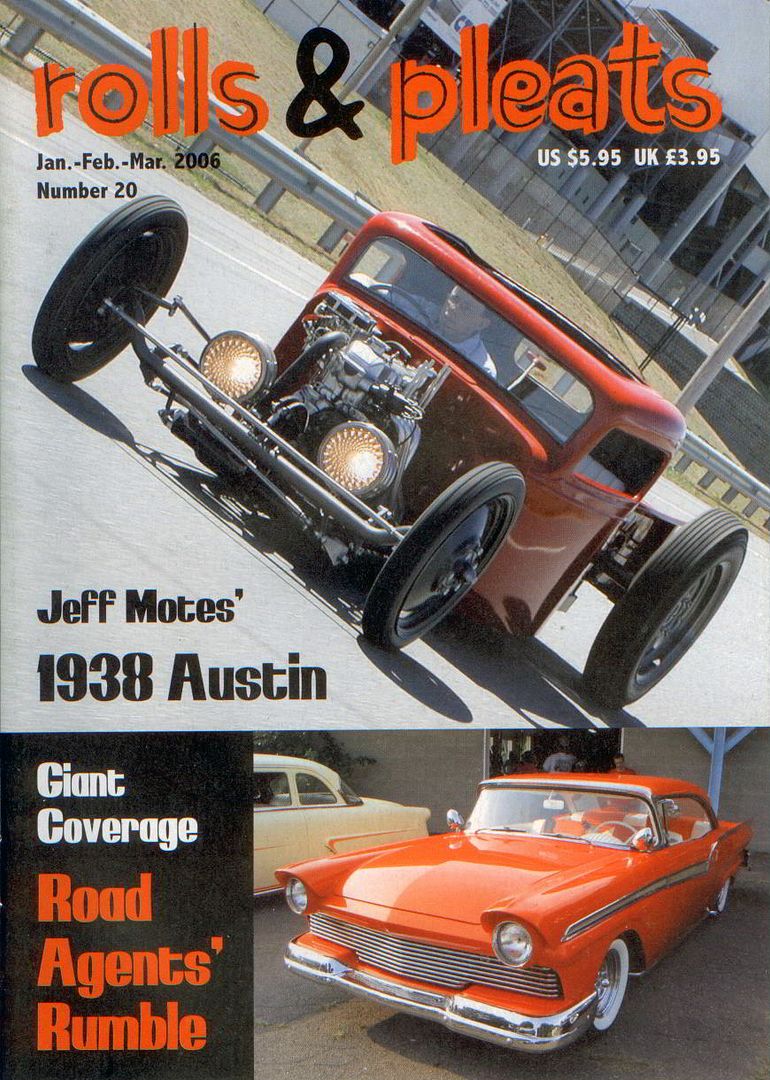 ROLLS & PLEATS MAGAZINE #20 HOT ROD RAT STREET CUSTOM OLD SCHOOL RETRO 