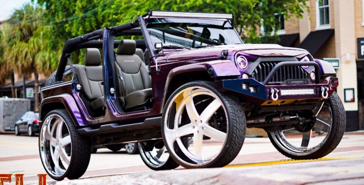 Ace-1: Outrageous Jeep Wrangler on 32