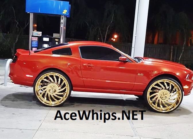 Ace-1: Outrageous 2014 Ford Mustang GT on Gold 30
